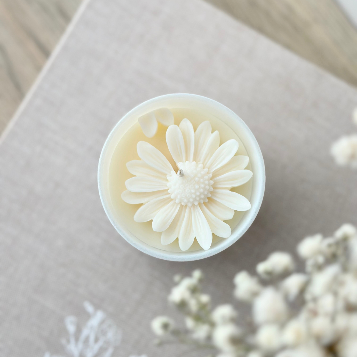 Bougie parfumée Daisies, Vanilla & Lavender