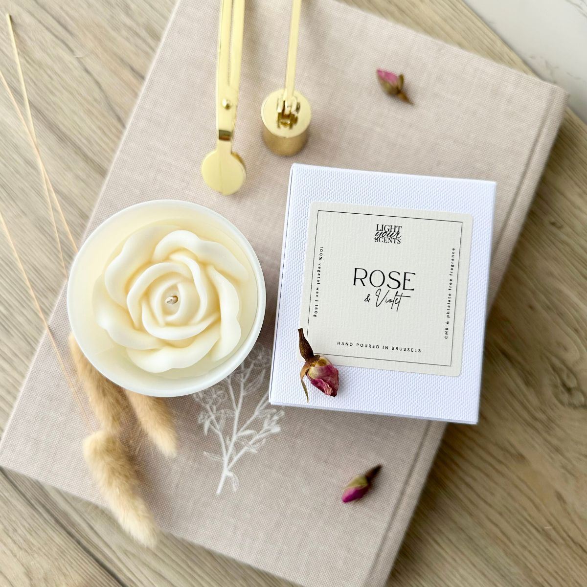 Bougie parfumée Rose & Violet