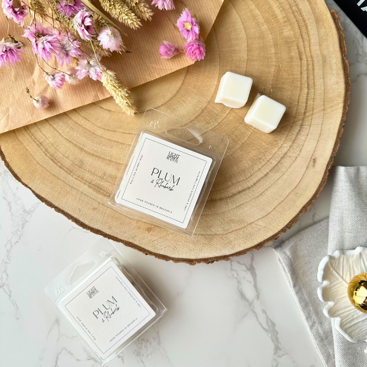 Fondant parfumé Plum & Rhubarb