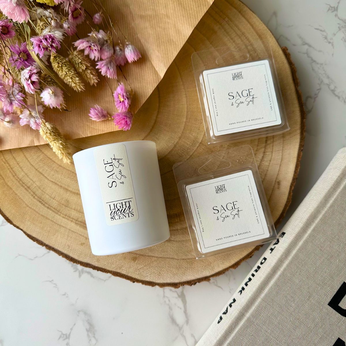 Bougie parfumée Sage & Sea Salt