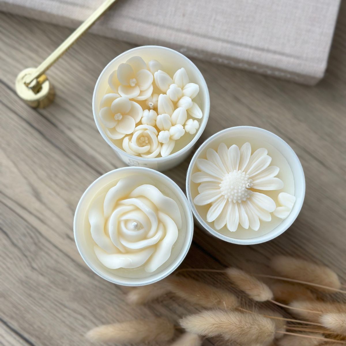 Bougie parfumée Daisies, Vanilla & Lavender
